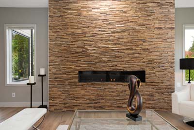 Wall panel Incognito in living room interior