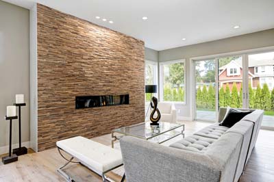Wall panel Incognito in living room interior