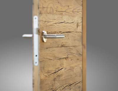 Reclaimed wood door 