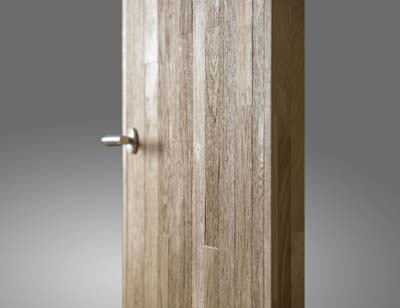 Solid wood oak door 
