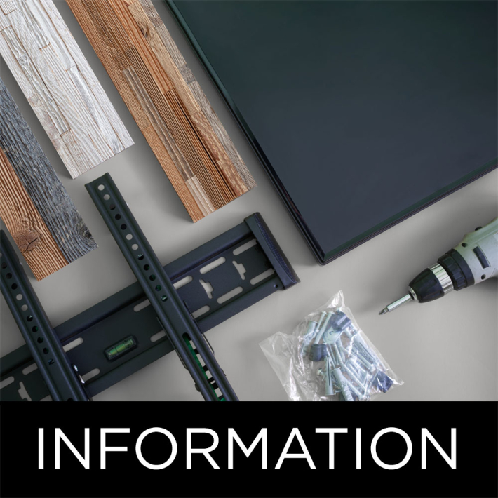 Mounting a TV on Wood Wall Panels