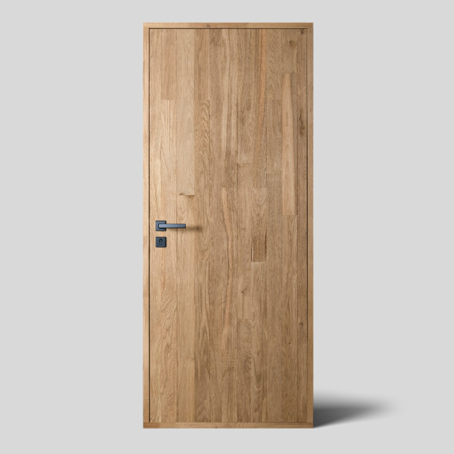 Oak wood door