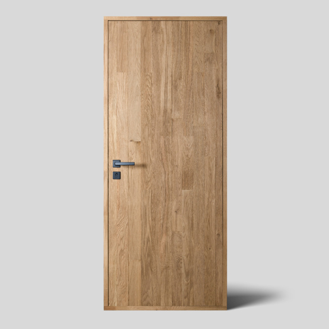 Oak wood door - Vertical