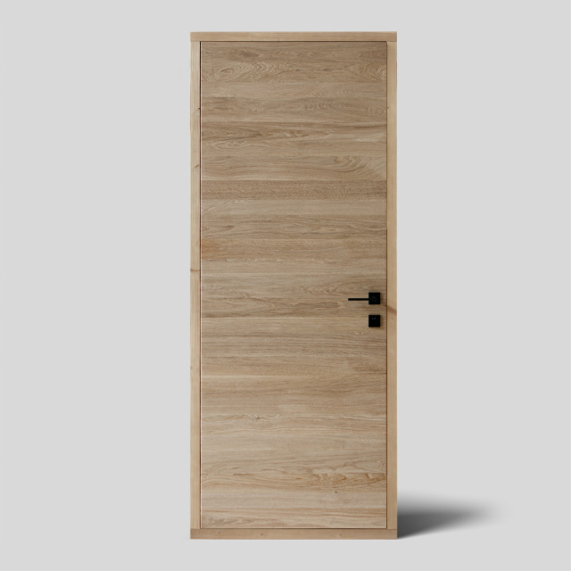 Oak wood door - Horizontal