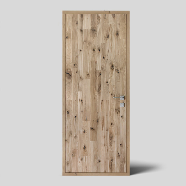 Oak wood door - Vertical