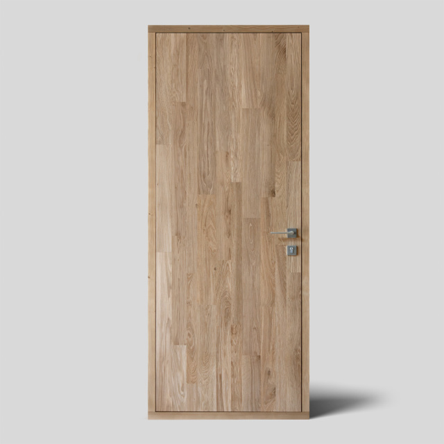 Oak wood door - Vertical