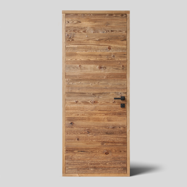 Weathered wood door - Horizontal