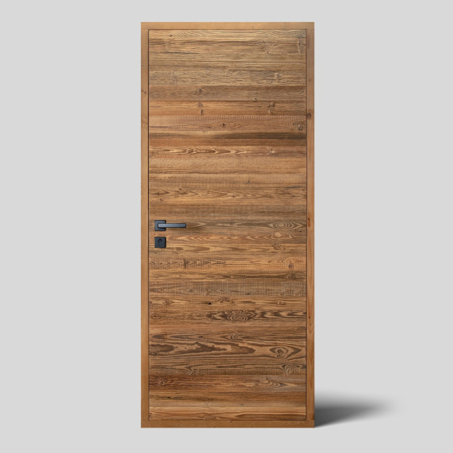Weathered wood door - Horizontal