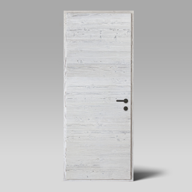 Weathered wood door - Horizontal