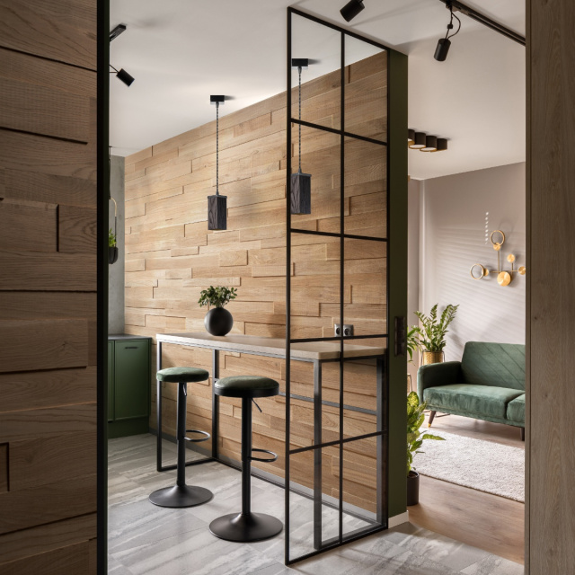 3d wall panels made from solid oak OZO