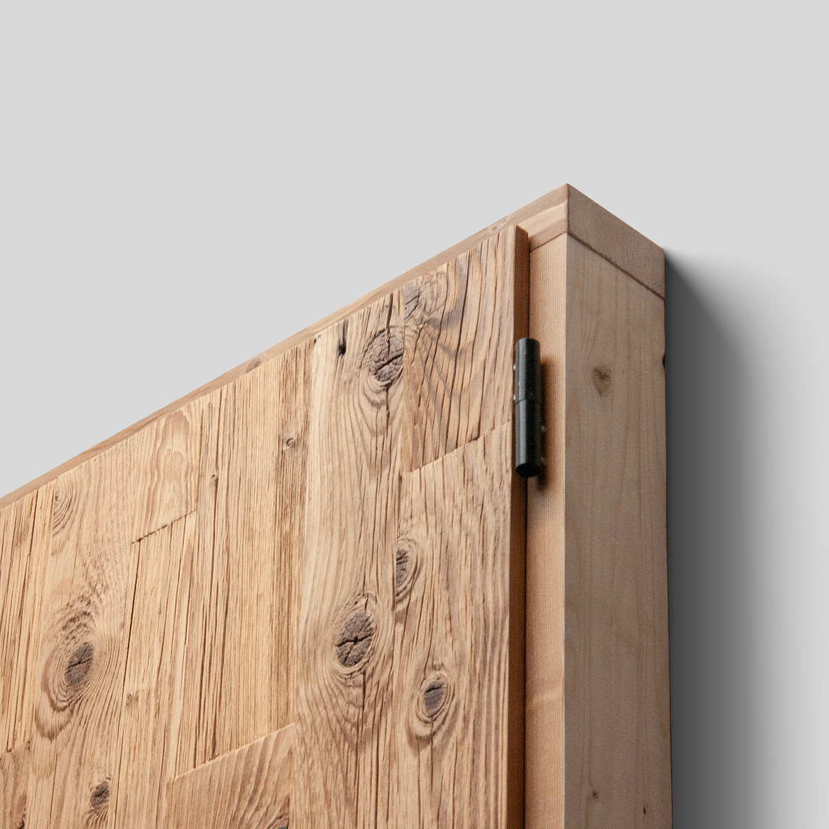 Porte en vieux bois – Vertical