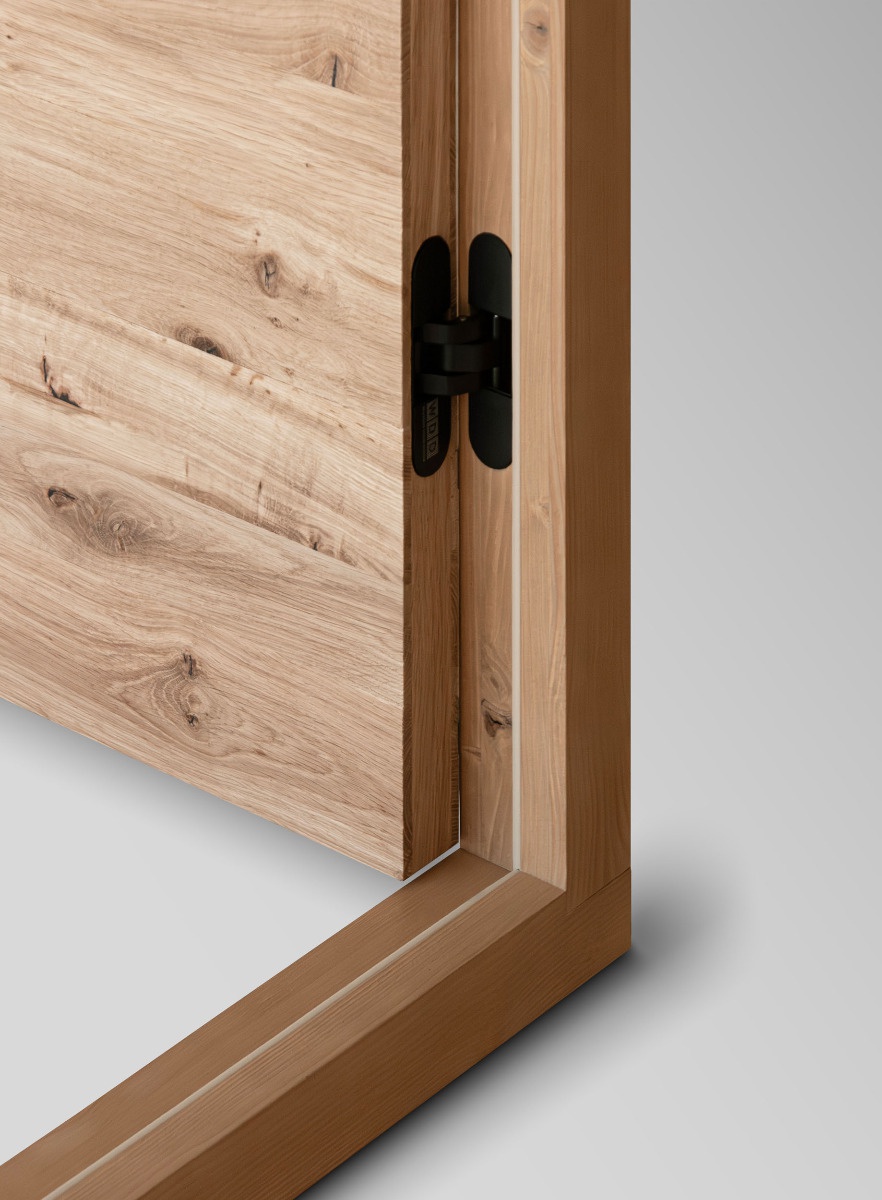 Porte en chêne (Rustical) - Horizontal
