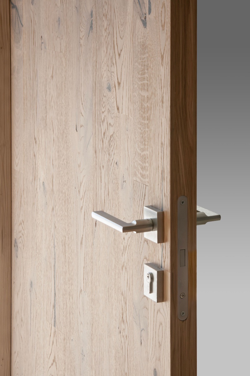 Porte en chêne (Rustic) - Vertical