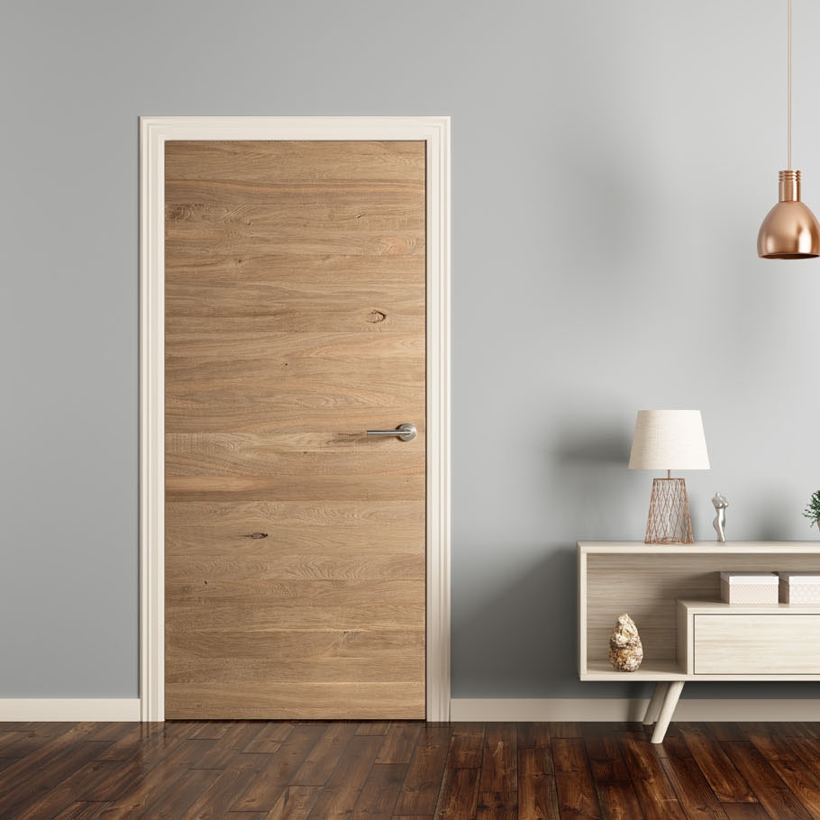 Porte en chêne – Horizontal