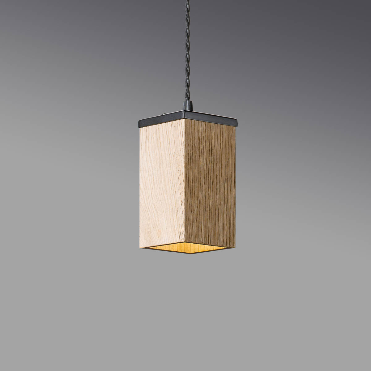 Griestu lampa 8x15 cm - Antīks koks