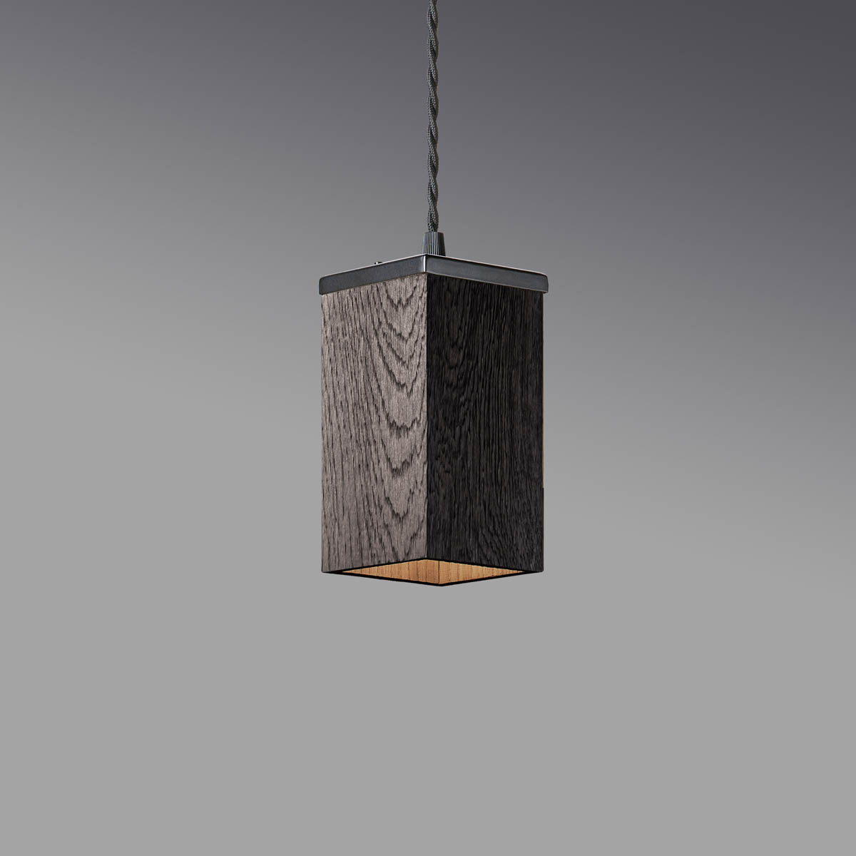 Griestu lampa 8x15 cm - Antīks koks