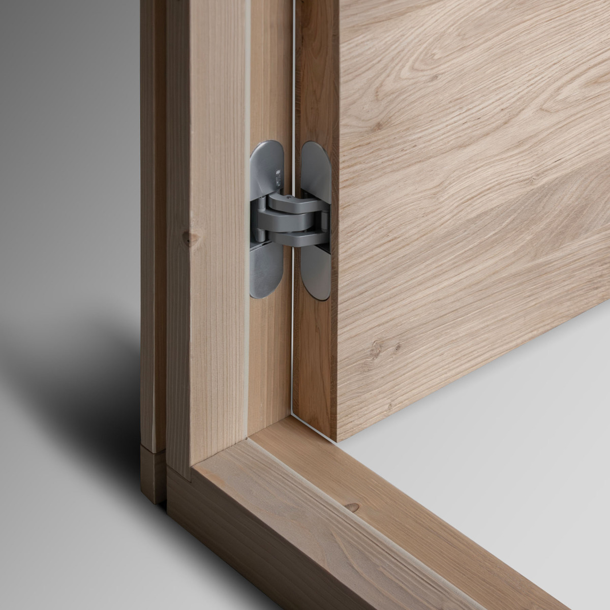 Oak wood door - Horizontal