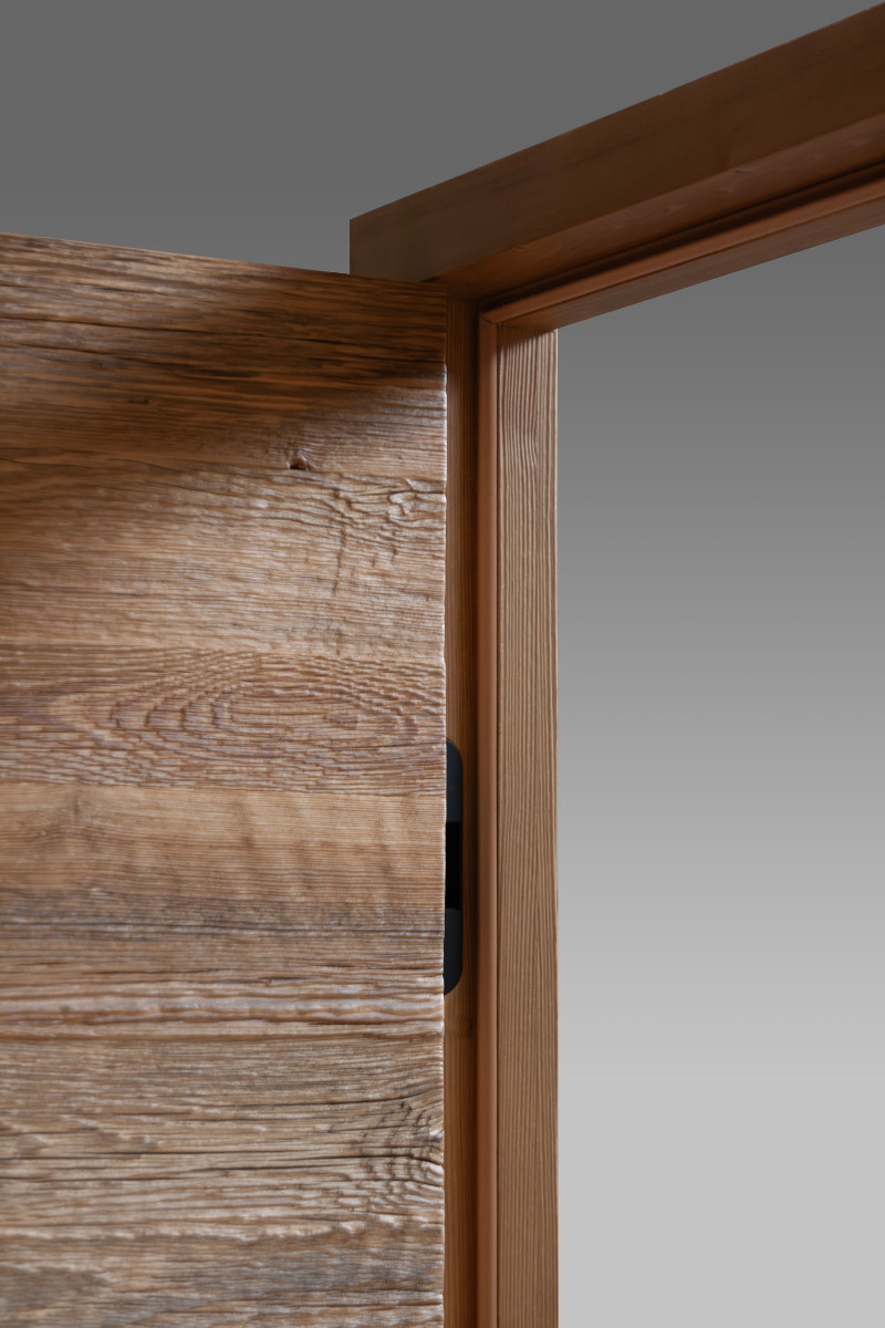 Weathered wood door - Horizontal