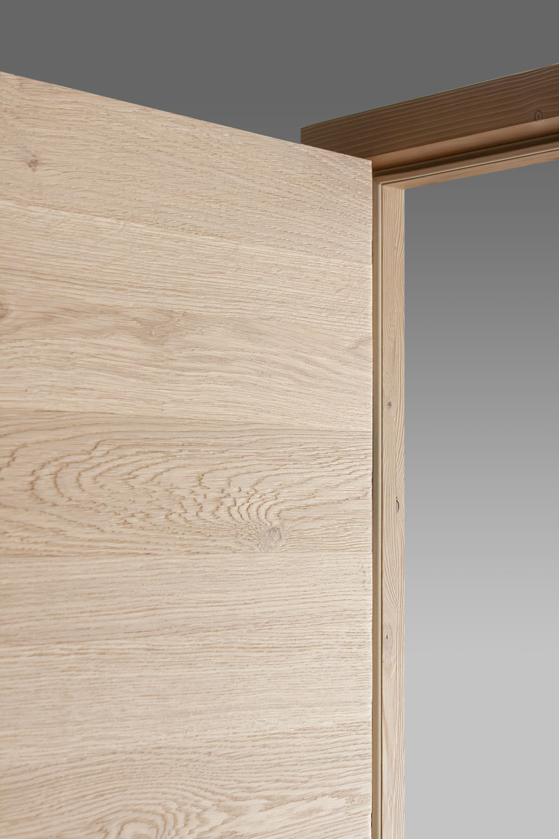 Oak wood door - Horizontal