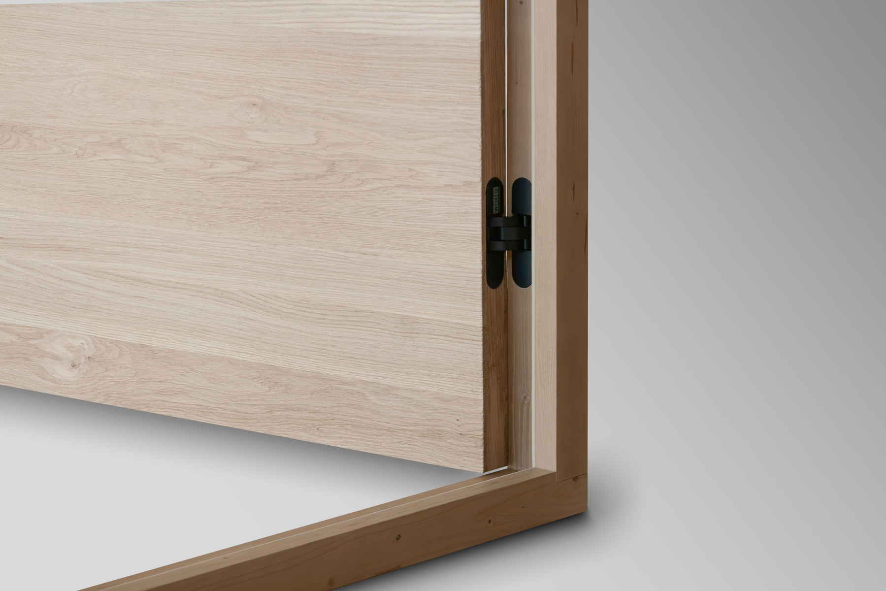 Oak wood door - Horizontal
