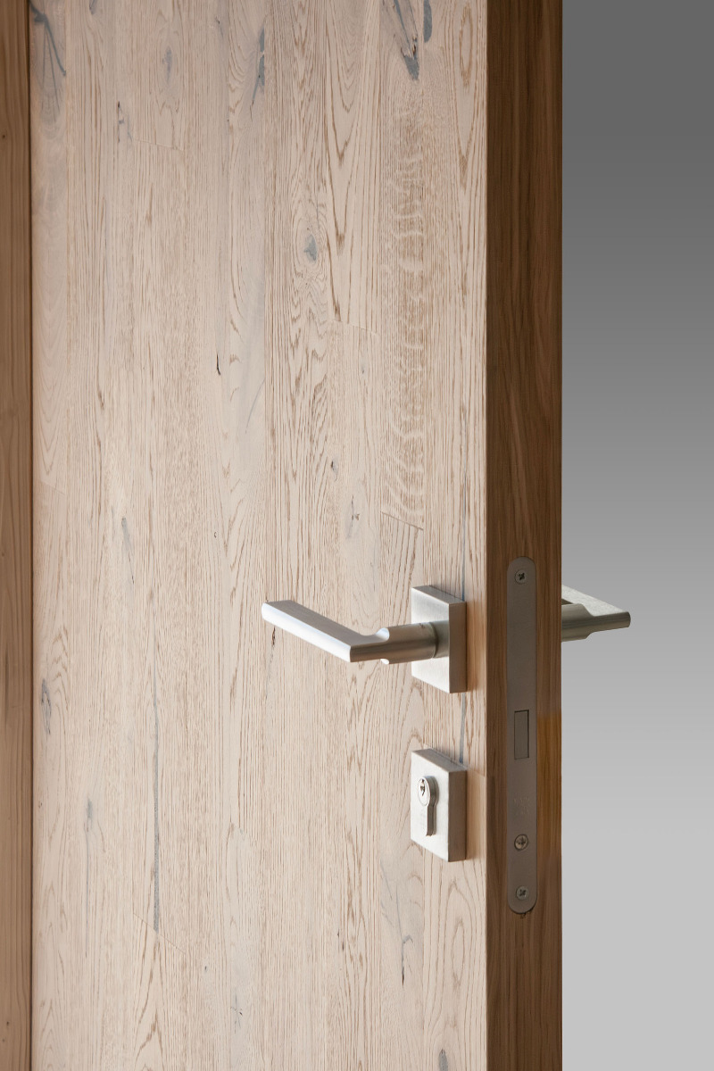 Porte en chêne (Rustic) - Vertical
