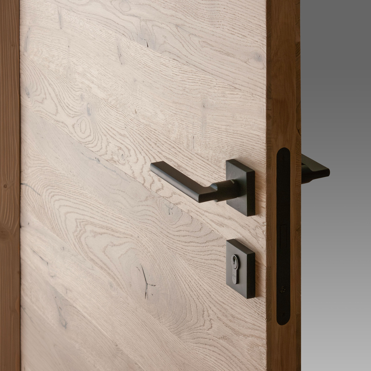 Porte en chêne - Horizontal