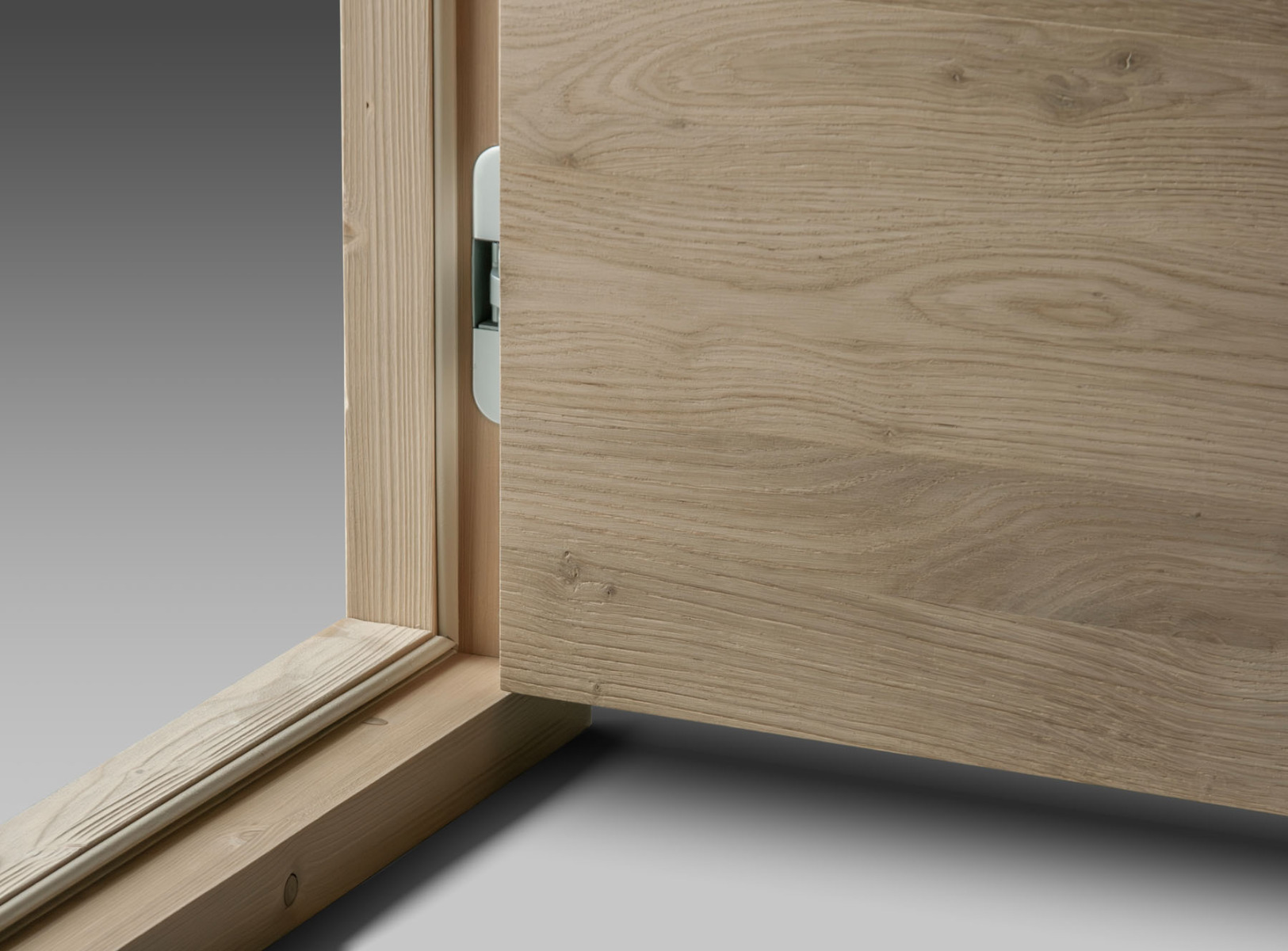 Oak wood door - Horizontal
