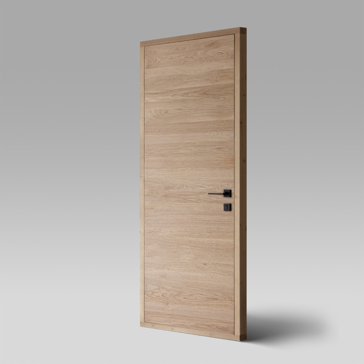 Oak wood door - Horizontal