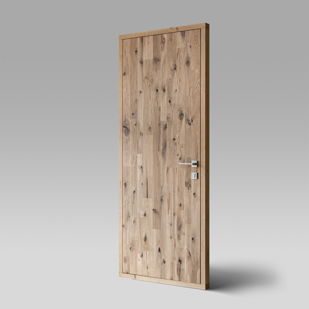 Porte en chêne (Rustic) - Vertical