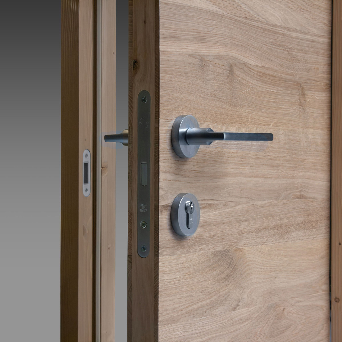 Oak wood door - Horizontal