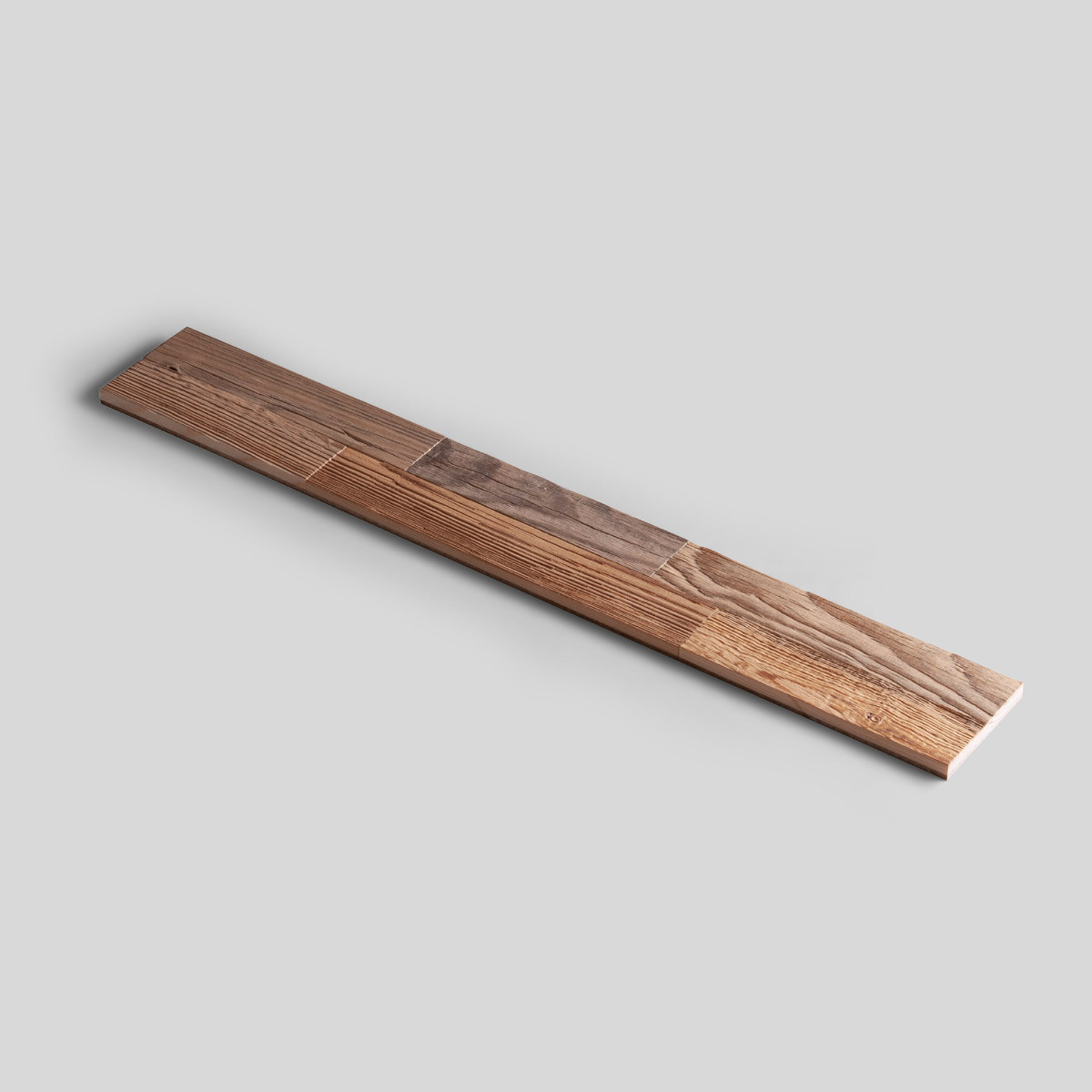 Wall panel made from brushed reclaimed wood - Amata