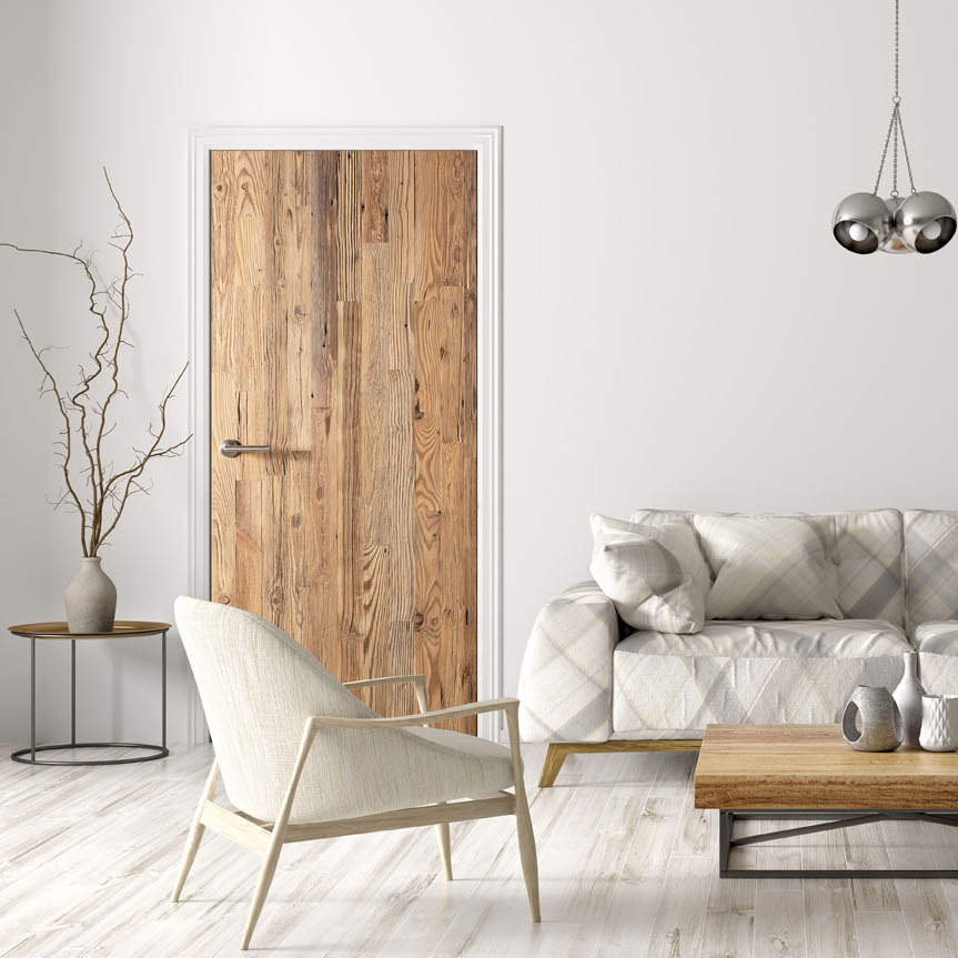 Porte en vieux bois – Vertical
